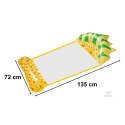 Materac dmuchany plażowy hamak wodny leżak fotel krzesło do pływania basenu ananas Kik Sp. z o. o. Sp. k. Materac dmuchany plażowy hamak wodny leżak fotel krzesło do pływania basenu ananas Kik Sp. z o. o. Sp. k.