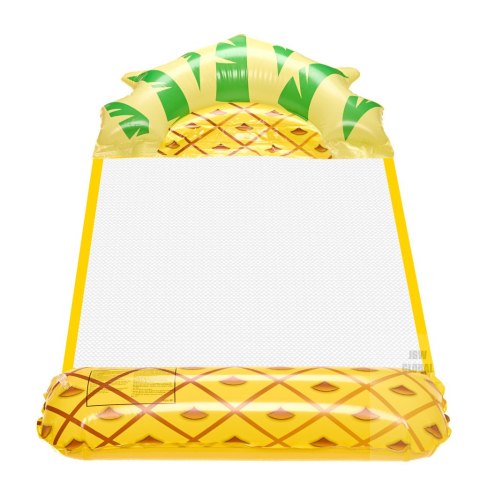Materac dmuchany plażowy hamak wodny leżak fotel krzesło do pływania basenu ananas Kik Sp. z o. o. Sp. k. Materac dmuchany plażowy hamak wodny leżak fotel krzesło do pływania basenu ananas Kik Sp. z o. o. Sp. k.