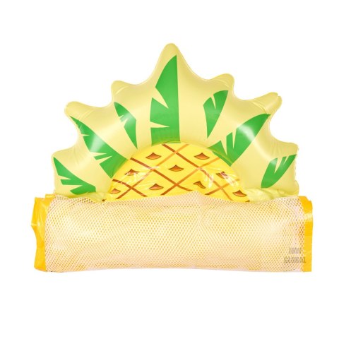 Materac dmuchany plażowy hamak wodny leżak fotel krzesło do pływania basenu ananas Kik Sp. z o. o. Sp. k. Materac dmuchany plażowy hamak wodny leżak fotel krzesło do pływania basenu ananas Kik Sp. z o. o. Sp. k.