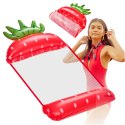 Materac dmuchany plażowy hamak wodny leżak fotel krzesło do pływania basenu truskawka Kik Sp. z o. o. Sp. k. Materac dmuchany plażowy hamak wodny leżak fotel krzesło do pływania basenu truskawka Kik Sp. z o. o. Sp. k.
