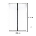 Moskitiera siatka magnetyczna LUARO na drzwi solidna mocny magnes 100x210cm Kik Sp. z o. o. Sp. k.
