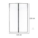 Moskitiera siatka magnetyczna LUARO na drzwi solidna mocny magnes 110x210cm Kik Sp. z o. o. Sp. k.