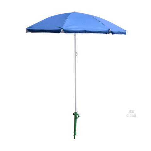 Parasol ogrodowy plażowy regulowany łamany składany UV 150cm niebieski Kik Sp. z o. o. Sp. k. Parasol ogrodowy plażowy regulowany łamany składany UV 150cm niebieski Kik Sp. z o. o. Sp. k.