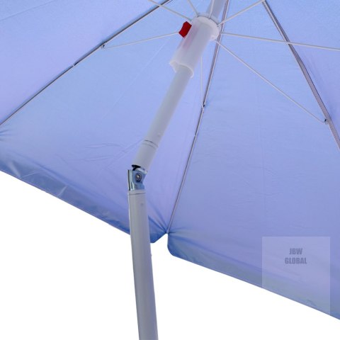 Parasol ogrodowy plażowy regulowany łamany składany UV 150cm niebieski Kik Sp. z o. o. Sp. k. Parasol ogrodowy plażowy regulowany łamany składany UV 150cm niebieski Kik Sp. z o. o. Sp. k.