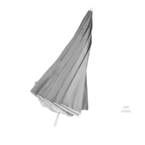 Parasol ogrodowy plażowy regulowany łamany składany UV 150cm szary Kik Sp. z o. o. Sp. k. Parasol ogrodowy plażowy regulowany łamany składany UV 150cm szary Kik Sp. z o. o. Sp. k.