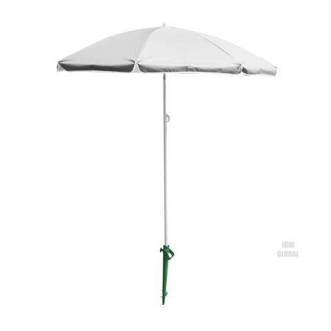 Parasol ogrodowy plażowy regulowany łamany składany UV 150cm szary Kik Sp. z o. o. Sp. k. Parasol ogrodowy plażowy regulowany łamany składany UV 150cm szary Kik Sp. z o. o. Sp. k.