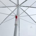 Parasol ogrodowy plażowy regulowany łamany składany UV 150cm szary Kik Sp. z o. o. Sp. k.