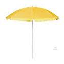 Parasol ogrodowy plażowy regulowany łamany składany UV 150cm żółty Kik Sp. z o. o. Sp. k.