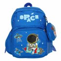 Plecak dla przedszkolaka szkolny dziecięcy astronauta 30x14x23cm Kik Sp. z o. o. Sp. k.