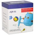 Robot edukacyjny interaktywny nauka rysowania pisania zestaw fiszki mazaki niebieski Kik Sp. z o. o. Sp. k.