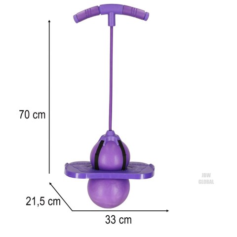 Skoczek dla dzieci pogo równowaga jumper fioletowy Kik Sp. z o. o. Sp. k. Skoczek dla dzieci pogo równowaga jumper fioletowy Kik Sp. z o. o. Sp. k.
