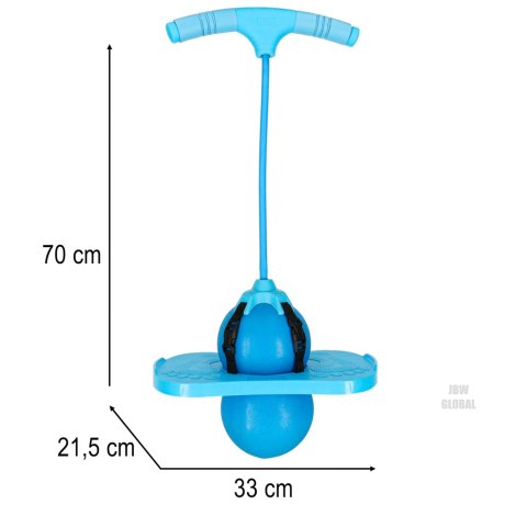 Skoczek dla dzieci pogo równowaga jumper niebieski Kik Sp. z o. o. Sp. k. Skoczek dla dzieci pogo równowaga jumper niebieski Kik Sp. z o. o. Sp. k.
