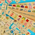 Sorter drewniany układanka logiczna dopasuj obrazki