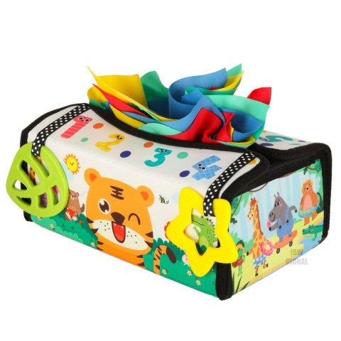 Sorter pudełko z chusteczkami sensoryczne montessori mata 2w1 Kik Sp. z o. o. Sp. k. Sorter pudełko z chusteczkami sensoryczne montessori mata 2w1 Kik Sp. z o. o. Sp. k.
