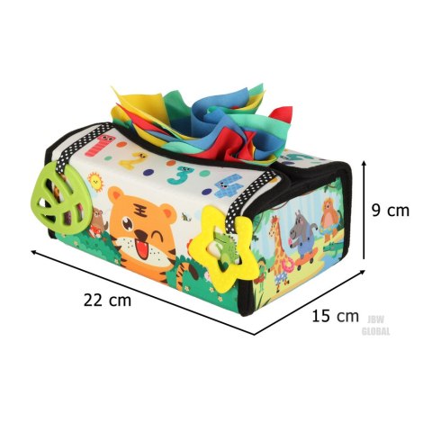 Sorter pudełko z chusteczkami sensoryczne montessori mata 2w1 Kik Sp. z o. o. Sp. k. Sorter pudełko z chusteczkami sensoryczne montessori mata 2w1 Kik Sp. z o. o. Sp. k.
