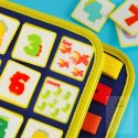Tablica manipulacyjna sensoryczna montessori walizka plecak niebieska Kik Sp. z o. o. Sp. k.