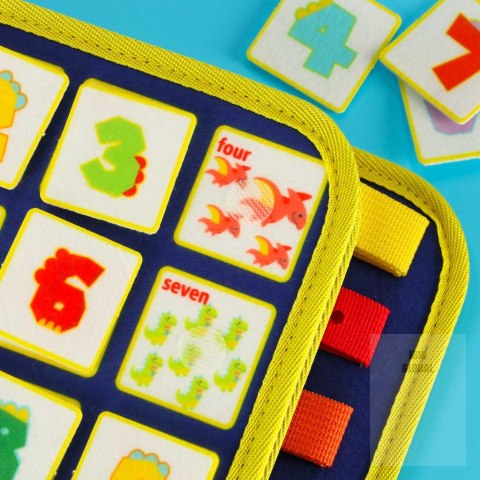 Tablica manipulacyjna sensoryczna montessori walizka plecak niebieska Kik Sp. z o. o. Sp. k. Tablica manipulacyjna sensoryczna montessori walizka plecak niebieska Kik Sp. z o. o. Sp. k.