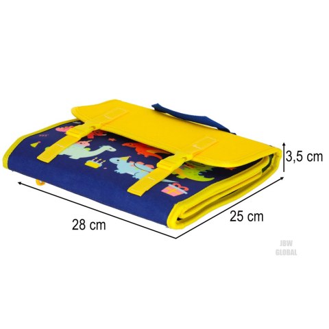 Tablica manipulacyjna sensoryczna montessori walizka plecak niebieska Kik Sp. z o. o. Sp. k. Tablica manipulacyjna sensoryczna montessori walizka plecak niebieska Kik Sp. z o. o. Sp. k.