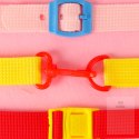 Tablica manipulacyjna sensoryczna montessori walizka plecak różowa Kik Sp. z o. o. Sp. k.