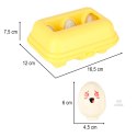 Układanka edukacyjna sorter dopasuj kształty jajka montessori zwierzątka 6 szt Kik Sp. z o. o. Sp. k.