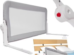 Barierka osłona ochronna do łóżka otwierana 200 cm szara Kik Sp. z o. o. Sp. k.