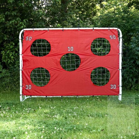 Bramka piłkarska do piłki nożnej dla dzieci treningowa 2w1 + mata celności 215 x 153 x 76 cm Kik Sp. z o. o. Sp. k. Bramka piłkarska do piłki nożnej dla dzieci treningowa 2w1 + mata celności 215 x 153 x 76 cm Kik Sp. z o. o. Sp. k.