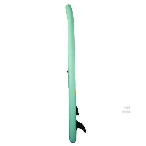Deska SUP pompowana do pływania z siedzeniem akcesoriami wiosło zestaw turkusowa 350 cm Kik Sp. z o. o. Sp. k. Deska SUP pompowana do pływania z siedzeniem akcesoriami wiosło zestaw turkusowa 350 cm Kik Sp. z o. o. Sp. k.