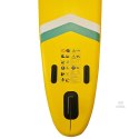 Deska SUP pompowana do pływania z siedzeniem akcesoriami wiosło zestaw żółta 350 cm Kik Sp. z o. o. Sp. k.