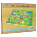 Gra labirynt magnetyczna planszowa drewniana do podróży farma 2 graczy Kik Sp. z o. o. Sp. k.