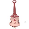 Jeździk grawitacyjny LED Swing FIX S1 skuter z rączką różowy max 65kg Kik Sp. z o. o. Sp. k.