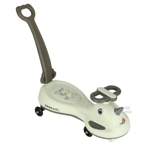 Jeździk grawitacyjny LED Swing FIX S1 skuter z rączką szary max 65kg Kik Sp. z o. o. Sp. k. Jeździk grawitacyjny LED Swing FIX S1 skuter z rączką szary max 65kg Kik Sp. z o. o. Sp. k.