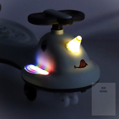 Jeździk grawitacyjny LED Swing FIX S1 skuter z rączką szary max 65kg Kik Sp. z o. o. Sp. k. Jeździk grawitacyjny LED Swing FIX S1 skuter z rączką szary max 65kg Kik Sp. z o. o. Sp. k.