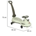 Jeździk grawitacyjny LED Swing FIX S1 skuter z rączką szary max 65kg Kik Sp. z o. o. Sp. k.
