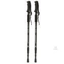 Kijki kije trekkingowe do nordic walking składane 2 sztuki czarne Kik Sp. z o. o. Sp. k.