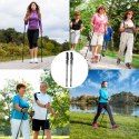Kijki kije trekkingowe do nordic walking składane 2 sztuki czarne Kik Sp. z o. o. Sp. k.