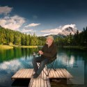 Krzesło wędkarskie turystyczne LUARO składane plażowe zielone Kik Sp. z o. o. Sp. k.