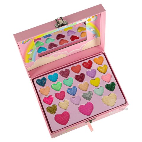 Kuferek zestaw kosmetyków do makijażu i paznokci makeup kosmetyki cienie lakiery szuflady jednorożec Kik Sp. z o. o. Sp. k. Kuferek zestaw kosmetyków do makijażu i paznokci makeup kosmetyki cienie lakiery szuflady jednorożec Kik Sp. z o. o. Sp. k.