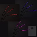 Lampa do roślin LED uprawy wzrostu panel 3 żarówki Kik Sp. z o. o. Sp. k.
