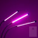 Lampa do roślin LED uprawy wzrostu panel 3 żarówki Kik Sp. z o. o. Sp. k.