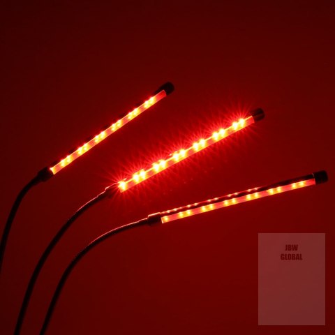 Lampa do roślin LED uprawy wzrostu panel 3 żarówki Kik Sp. z o. o. Sp. k. Lampa do roślin LED uprawy wzrostu panel 3 żarówki Kik Sp. z o. o. Sp. k.