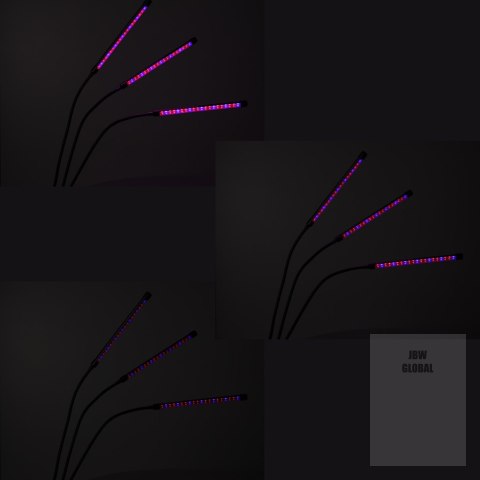 Lampa do roślin LED uprawy wzrostu panel 3 żarówki Kik Sp. z o. o. Sp. k. Lampa do roślin LED uprawy wzrostu panel 3 żarówki Kik Sp. z o. o. Sp. k.