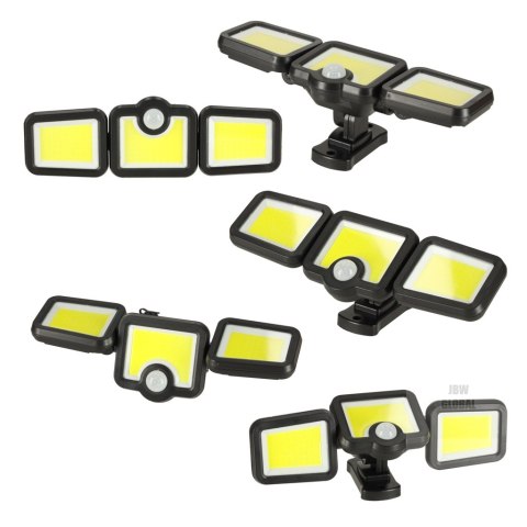 Lampa solarna LED 3w1 z czujnikiem ruchu zmierzchu Kik Sp. z o. o. Sp. k. Lampa solarna LED 3w1 z czujnikiem ruchu zmierzchu Kik Sp. z o. o. Sp. k.