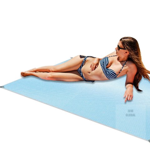 Mata plażowa koc na plażę sand free XXL 200x200cm Kik Sp. z o. o. Sp. k. Mata plażowa koc na plażę sand free XXL 200x200cm Kik Sp. z o. o. Sp. k.
