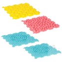 Mata sensoryczna puzzle montessori do masażu stóp 8 elementów pastelowe Kik Sp. z o. o. Sp. k.