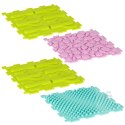 Mata sensoryczna puzzle montessori do masażu stóp 8 elementów pastelowe Kik Sp. z o. o. Sp. k.