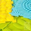 Mata sensoryczna puzzle montessori do masażu stóp 8 elementów pastelowe Kik Sp. z o. o. Sp. k.