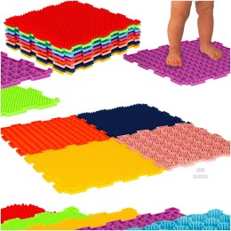 Mata sensoryczne puzzle montessori do masażu stóp 8 elementów Kik Sp. z o. o. Sp. k.