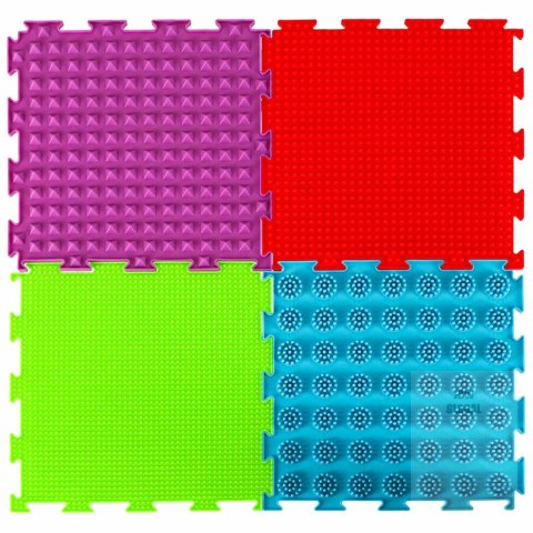 Mata sensoryczne puzzle montessori do masażu stóp 8 elementów Kik Sp. z o. o. Sp. k. Mata sensoryczne puzzle montessori do masażu stóp 8 elementów Kik Sp. z o. o. Sp. k.