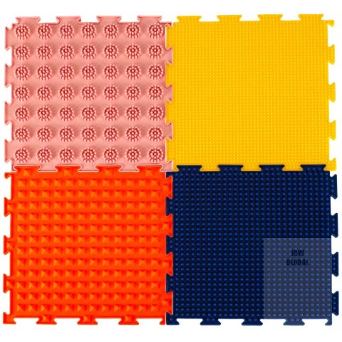 Mata sensoryczne puzzle montessori do masażu stóp 8 elementów Kik Sp. z o. o. Sp. k. Mata sensoryczne puzzle montessori do masażu stóp 8 elementów Kik Sp. z o. o. Sp. k.