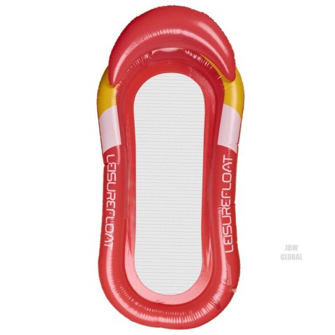 Materac dmuchany plażowy hamak wodny leżak fotel krzesło do pływania basenu czerwony Kik Sp. z o. o. Sp. k. Materac dmuchany plażowy hamak wodny leżak fotel krzesło do pływania basenu czerwony Kik Sp. z o. o. Sp. k.